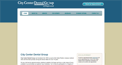 Desktop Screenshot of citycenterdentalgroup.com